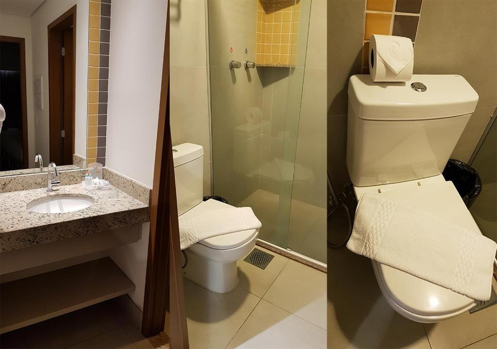 Hotel Flat em Olímpia em frente ao Park Exterior foto