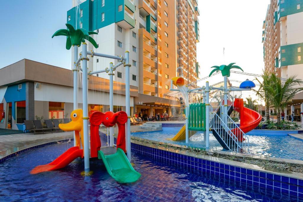 Hotel Flat em Olímpia em frente ao Park Exterior foto