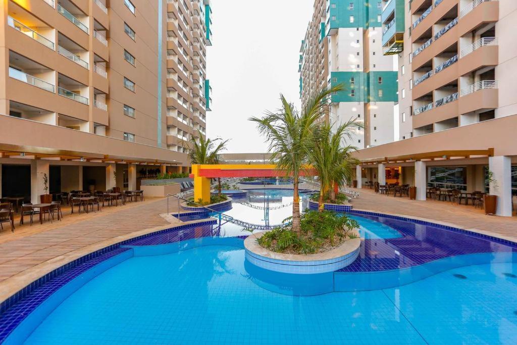 Hotel Flat em Olímpia em frente ao Park Exterior foto